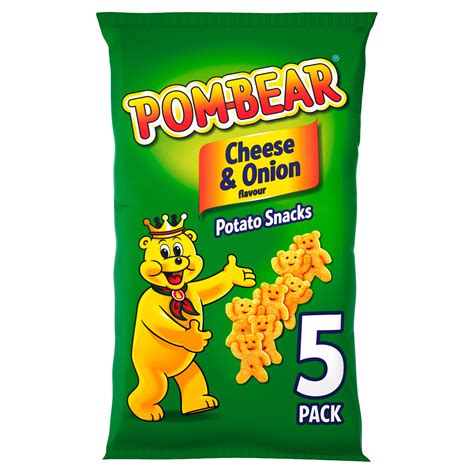 Are cheese and onion Pom Bears gluten free